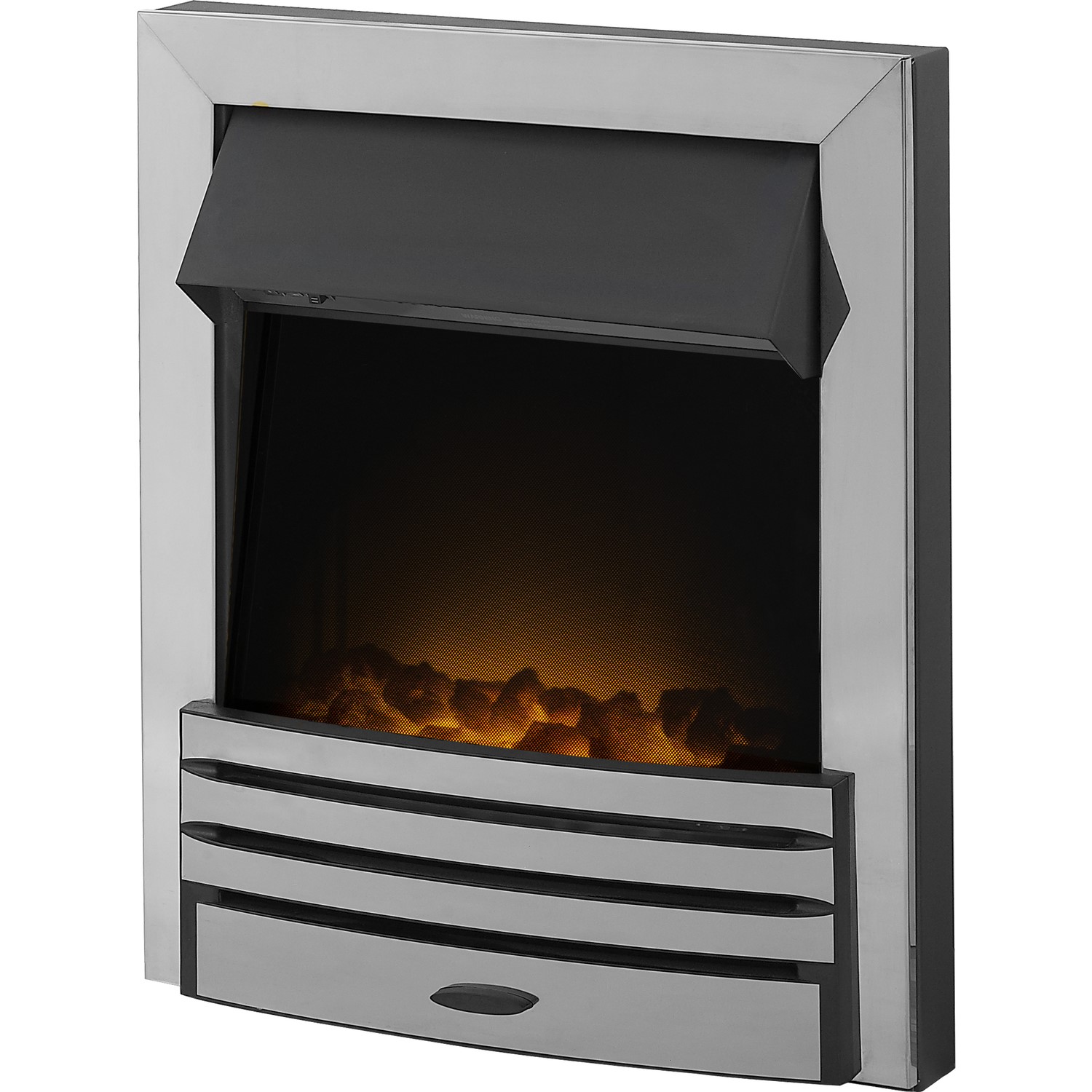 Read more about Adam chrome inset electric fire with remote control eclipse